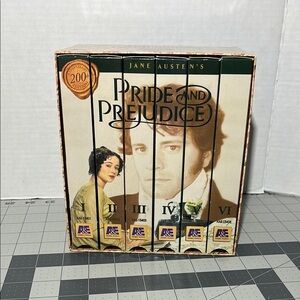 Pride and Prejudice VHS Box Set
